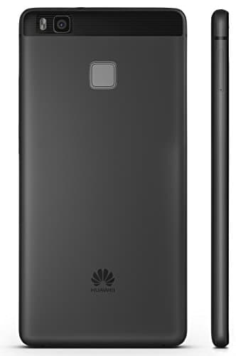 Huawei P9 Lite Case , Transparent Thin 0,35 mm and Ultra Slim [LIFETIME GUARANTEE] RED CANARY - Case For Huawei P9 Lite – Black