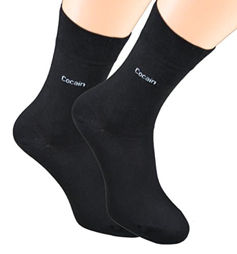 cocain Women's Socks black black -  black -