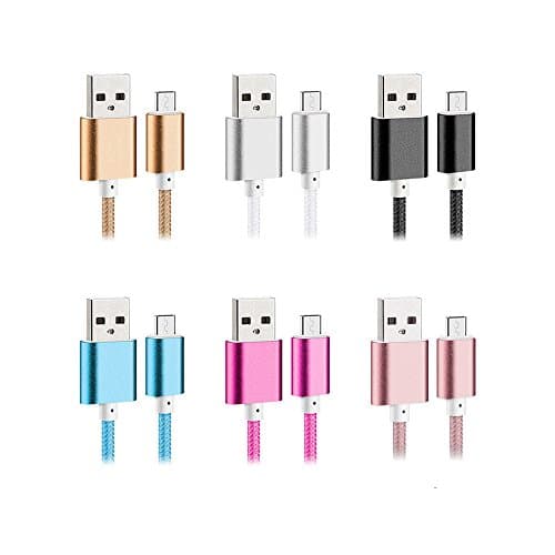 Nylon Basket Htenem Wire Premium USB Data Charging Cable with Metal Male Micro USB Data Sync Charger Cable for Sony S6 Android Samsung Galaxy S5 S4, HTC, u.v.a.m., Multi Nylon Type C by Benisto) – 100% rustproof Metal Stud Earrings of High Tensile Strength, Strong,., Nylon, Environmental Pet Alloy Data Cable, High quality nylon wire Braid, Stronger, Hard-Wearing, Very Durable Gold