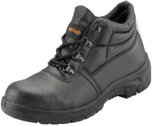 Worktough10005A Size-5 Safety Chukka Boot - Black