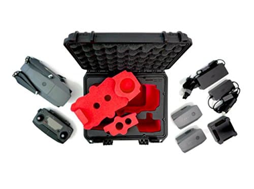 Carrying Case For DJI Mavic Pro and Platinum Drone, Fly More Combo, Premium Outdoor Case Hard Case IP67