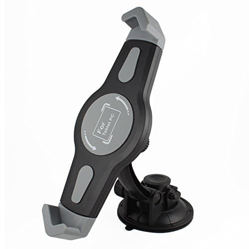 JALEX Universal Tablet Car Windscreen Mount Holder with FULL 360 Degrees Rotation for Apple iPad 1/2/3/4/5/6,Samsung Galaxy Tab 7.0 8.0 10.1 3 / Kindle Fire HDX 7 8.9 / Google Nexus 7 FHD 7 and Many Other 7-10 Inch Models Tablet (081-AY)