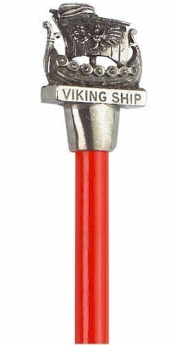 Viking Ship Pencil Topper - Pewter
