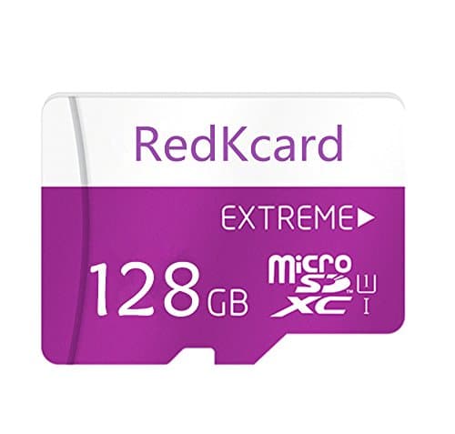 Memory Card 64 GB Class 10 UHS-I High Speed Micro SDXC with Adapter redkcard 128Go