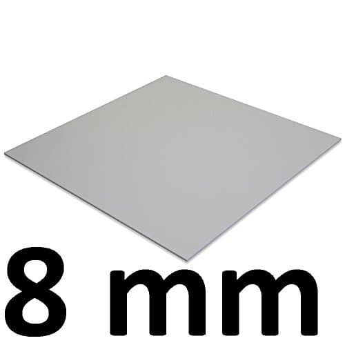ACRYLIC sheet Clear (All sizes Available - Cut-To-Size) (8 x 750 x 750 mm)