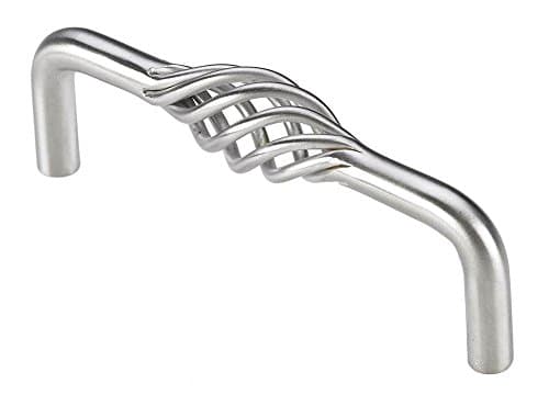 Provence Pull 96 mm. CC in Fine Brushed Stainless Steel (Set of 10)