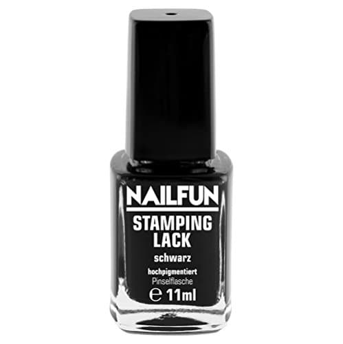 Stamping Nail Polish 10 ml Black