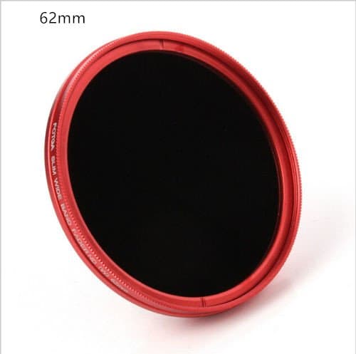 GEHOO FOTGA slim fader ND filter adjustable variable neutral density ND2 to ND400 62mm