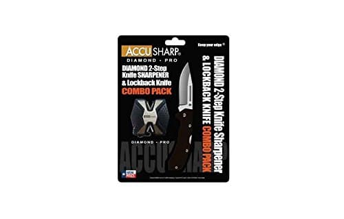 ACCUSHARP Diamond PRO Two-Step &amp; G10 Knife Combo (723)