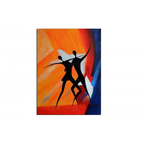 Salsa – Table peint-main Oil painting