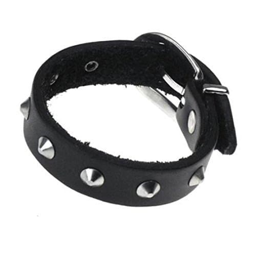 Rivets bracelet with rotating cone studs