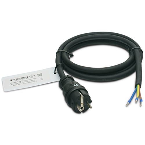 Device connection cable 230 V/16 A IP44 ATN07 V3V3 3 x 1.5 mm² with Solid Rubber Plug