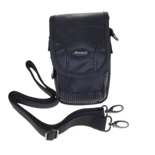 hig quality compact camera bag for Sony Cyber-shot DSC RX100/RX100 II/RX100/HX80/HX90B/WX500 Canon Powershot G7X/SX730/SX720/SX620 Fujifilm XP90/XP120 Tough Olympus Tough TG-870/TG-4 Nikon Coolpix W100/AW130/A900/S33/A/1 AW1/P340 Panasonic Lumix DMC TZ80/TZ60/TZ70/TZ100/FT5/LX15 Kodak PixPro FZ151 Polaroid ITT28 Praktica Luxmedi WP420/WP240 (Black)