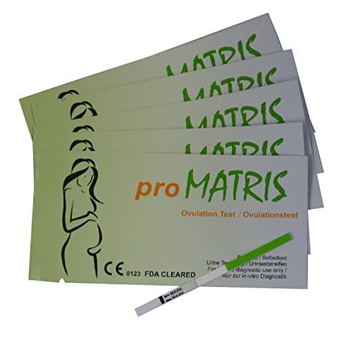 50 - Ultra Sensitive 10mIU Ovulation Test Strips - Promatris