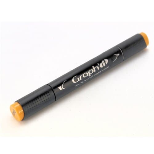 Graphit Twin Tip Alcohol Based Marker Pen - 2120 Caramel
