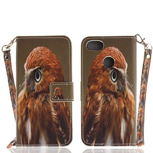 For Huawei Y6 Pro 2017/P9 Lite Mini/Enjoy 7 (5.0 Inches) Cover, Premium Ultra Slim Thin Luxury Magnetic Flip PU Leather Wallet Flip Case Cover with Card Slots Stand Case Cover Protective cover case shell # I 11