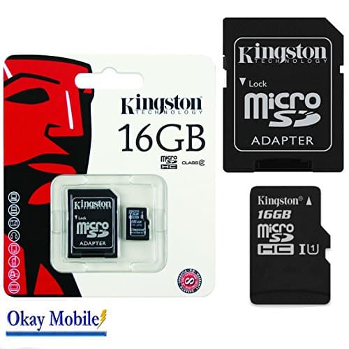 Original Kingston microSD Memory Card 16 GB for Alcatel One Touch Pop 4 – 16 GB
