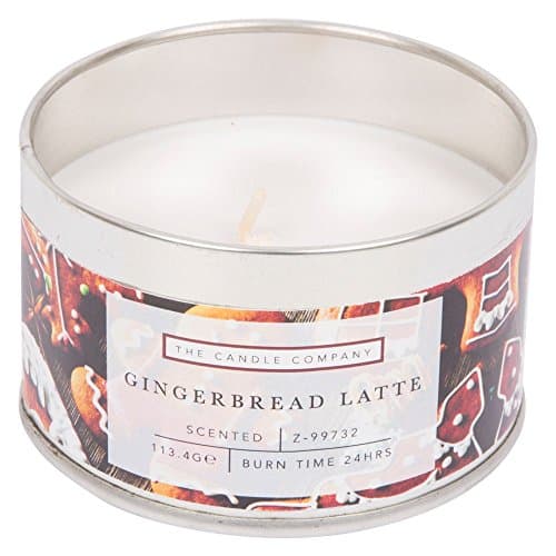 Christmas Tin Candle (Gingerbread Latte)