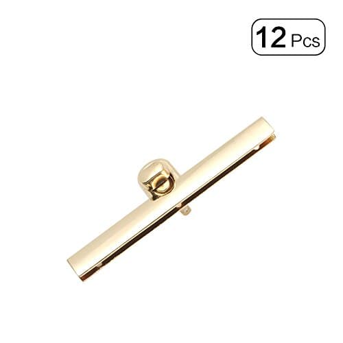 Metal Frames Snap Clasp Turn Twist Purse Lock 12Pcs