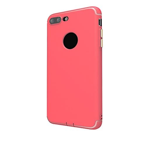 Classic iPhone Plus Case Ultra Thin Light Weight Soft Case Compatible For Apple iPhone 7 Plus iPhone 8 Plus 5.5 inch (Rose)