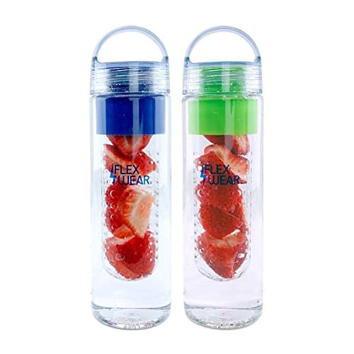 FlexwearFruit Infuser Water Bottle, 750ml/24oz