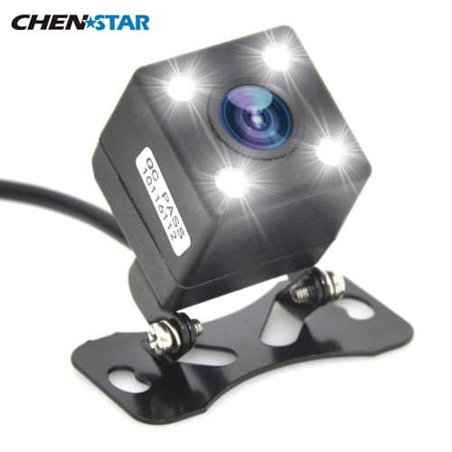 Waterproof CCD Car Rear View Camera with 4 LED Night Vision with140° Wide Angle Reverse Parking