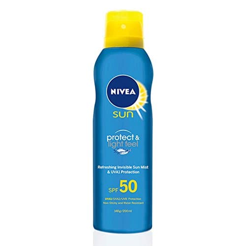 NIVEA SUN Spray Protect &amp; Refresh Invisible SPF50 200ml