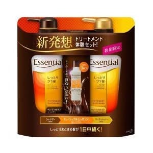 KAO essential smooth hair shampoo & conditioner set