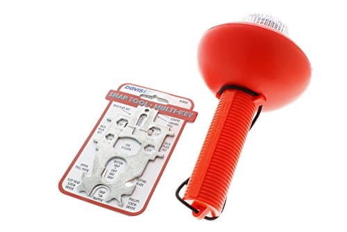 Weems & Plath SOS Electronic Signal Flare Bundle with Davis Snap Tool Multi-Key (2 Items)