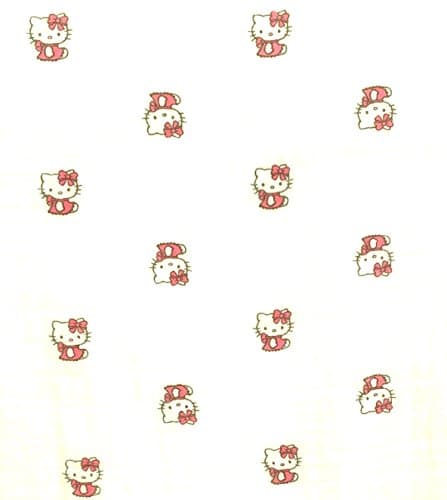 Hello Kitty - Cotton Baby Blanket - with 2 Stroller Clips.