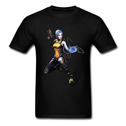 Uncle Tommy Cute Borderlands Game 2 Maya Render Men Black Clothing X-Large