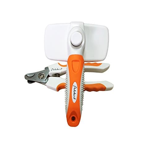 Self Cleaning Slicker Brush. Nail Clipper Complimentary.