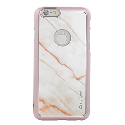 Stuffcool Stone Designer Hard Back Case Cover for Apple iPhone 6 /6S -Rose Gold