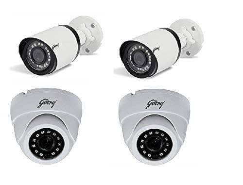 Godrej Security Solutions Infrared 1080p HD 2MP Security Camera