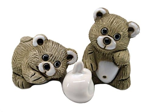 Rinconada 2017 Collection, 2 mini BEAR CUB with apple, 2.0¨H, #AR808M