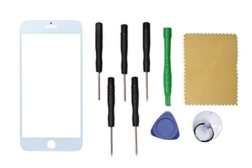 Front Outer Screen Glass Lens Replacement for Apple 5.5" iPhone 7 Plus (White)