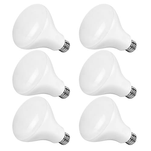 SHINE HAI BR30 LED Light Bulbs, 65W Equivalent LED Light Bulbs, 5000K Daylight White E26 Base Bulbs, Non-dimmable, Flood Lighting Bulbs, 6-Pack