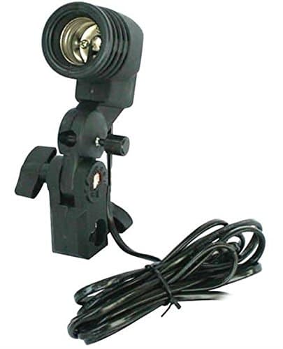 Ivationstudio Photography E27 Photo Studio Single Swivel Light Adapter Stand Mount