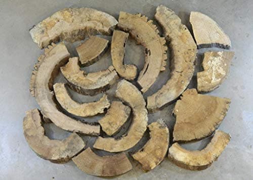 Live Edge Round Chunks/Coffee Table Epoxy Project/Tree Slice Pieces T: 2 1/2'', W: 34'', L: 42'' - 10520