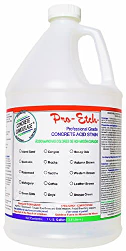 Pro-Etch Concrete Acid Stain - 1 Gallon (Onyx)