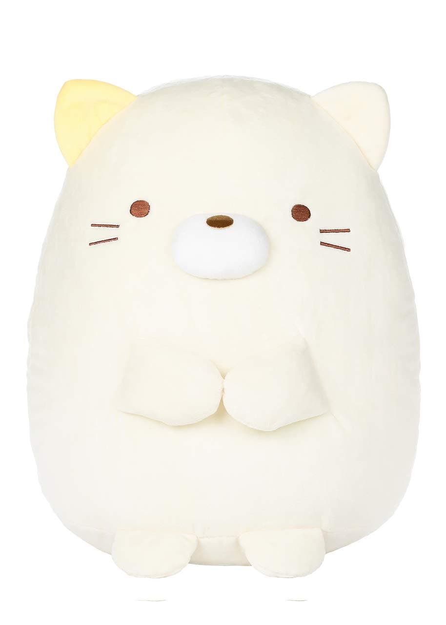Sumikko Gurashi San-X Neko - White Cat - Medium Plush