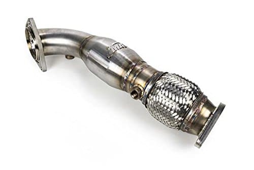 MAPerformance 3" 304 Stainless Steel Catted Downpipe w/Flex Pipe for 2014-16 Ford Fiesta ST