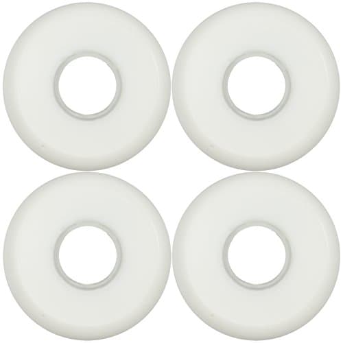 Aggressive Inline Skate Wheels Blank White 57mm 86a White 4 Pack