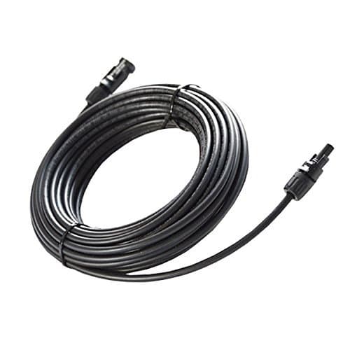 Solar PV Cable 30 FT - 8 AWG MC4 Solar PV Wire, Copper, UL 4703 - 2000V