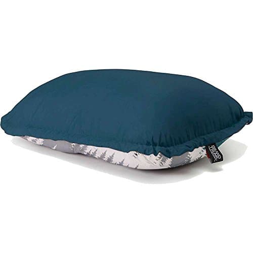 GRAND TRUNK Adjustable Travel Pillow - Lightweight, Comfortable, Adjustable and Packable for Outdoor Adventures, Peacock Green