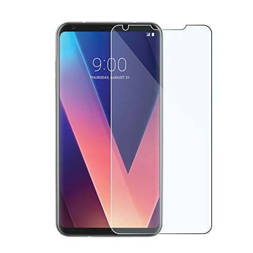 For LG V30 Screen Protector, Caryan [2Pack] HD Clear- Anti-Scratch - 9H Hardness, Anti-Fingerprint, Bubble Free, Tempered Glass Screen Protector for LG V30
