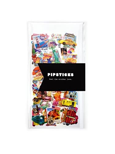 Pipsticks World Traveler Sticker Sheet Pack