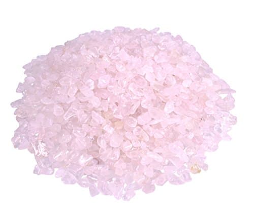 Rose Quartz Mini Tumbled Gemstone Chips 300 g 4 – 7 mm