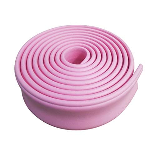 HUABOS Multifunction Heavy Duty Rubber Wall Border with Extra Double-Sided Self-Adhesive Tape