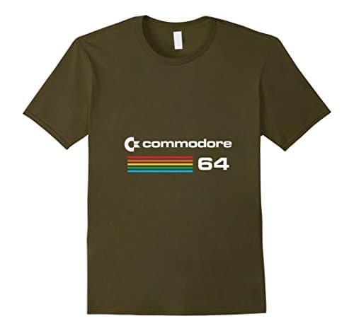 Men's Commodore 64 T-Shirt XL Olive